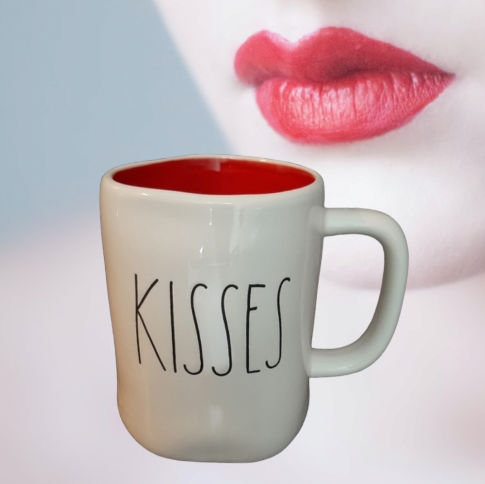*RAE Dunn KISSES Mug